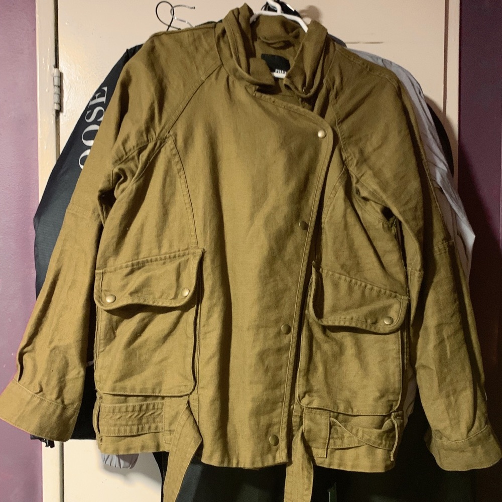 TWO LIGHTLY USED ARITZIA JACKETS (SMALL)